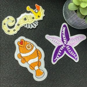 Under the Sea Iron on Appliqués